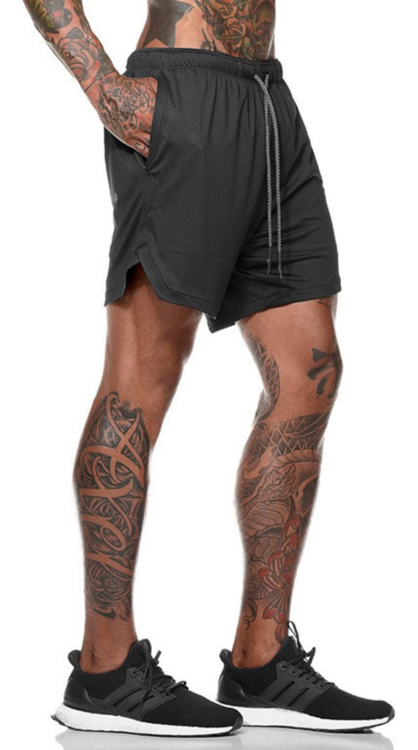 2 in 1 Gym Shorts